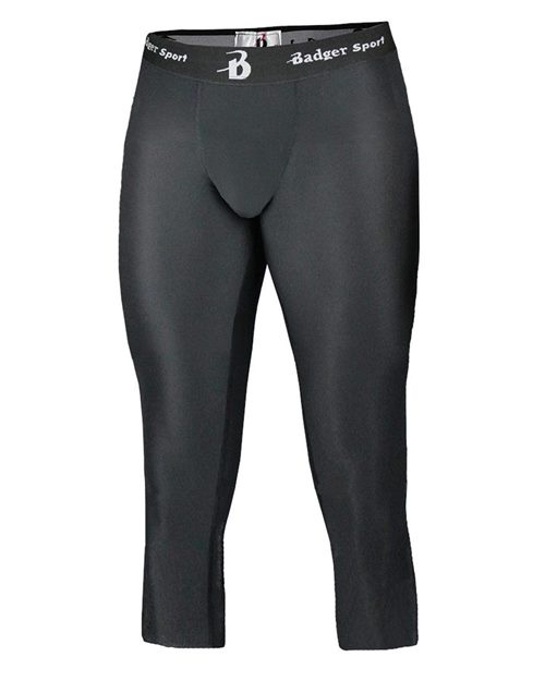 Badger Men's Compression Calf-Length Tights 4611