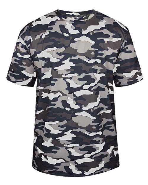 Badger Men's Camo T-Shirt 4181 - Navy