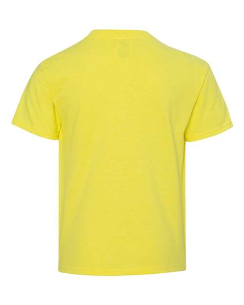 JERZEES Youth Dri-Power® 50/50 T-Shirt 29BR - Neon Yellow