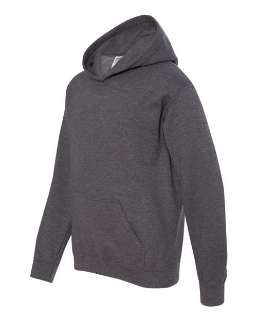 Gildan Youth Heavy Blend™ Hooded Sweatshirt 18500B - Dark Heather