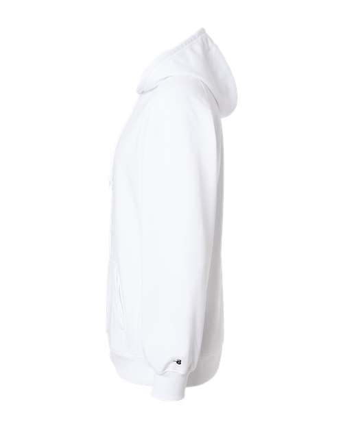 Badger Men's Performance Fleece Hooded Sweatshirt 1454 - White