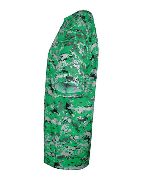 Badger Men's Digital Camo T-Shirt 4180 - Kelly Digital