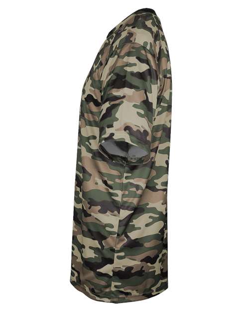 Badger Men's Camo T-Shirt 4181 - OD Green