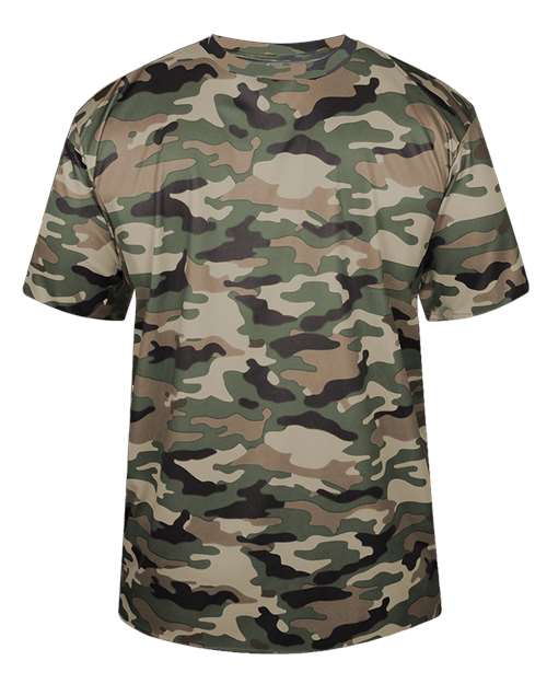 Badger Men's Camo T-Shirt 4181 - OD Green