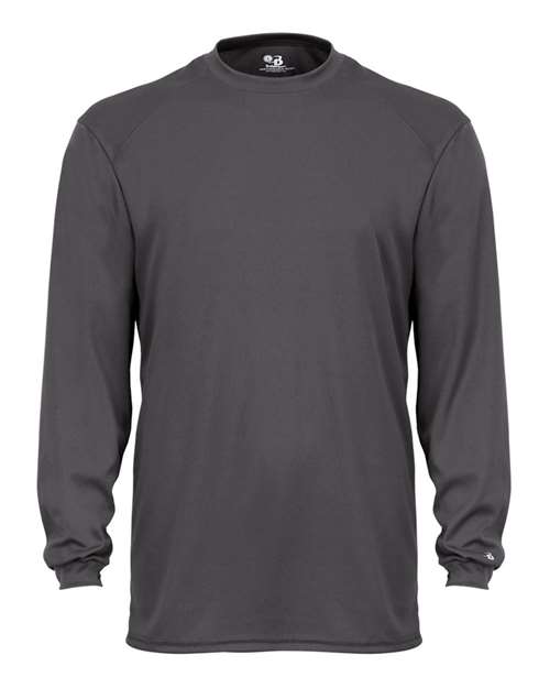 Badger Men's B-Tech Cotton-Feel Long Sleeve T-Shirt 4804
