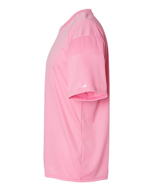 Badger Men's B-Core Sport Shoulders T-Shirt 4120 - Pink