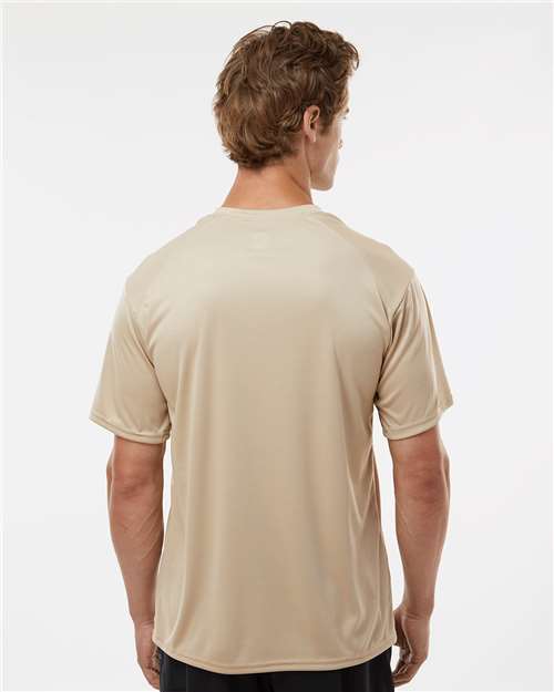 Badger Men's B-Core Sport Shoulders T-Shirt 4120 - Sand