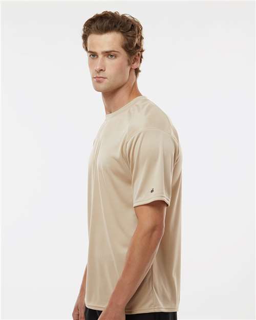 Badger Men's B-Core Sport Shoulders T-Shirt 4120 - Sand