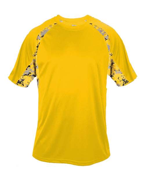Badger Men's Hook Digital T-Shirt 4140 - Gold/ Gold