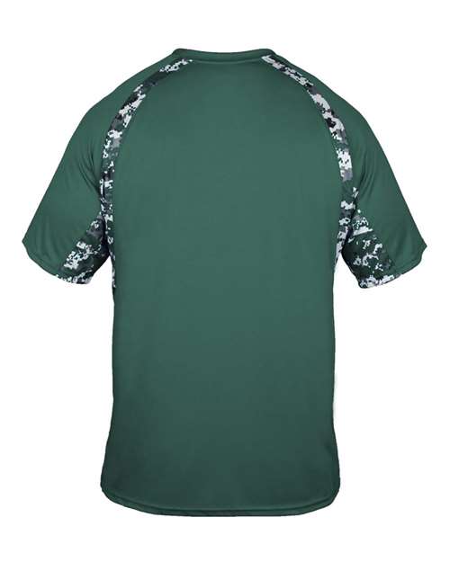 Badger Men's Hook Digital T-Shirt 4140 - Forest/ Forest