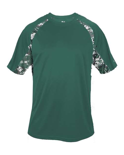 Badger Men's Hook Digital T-Shirt 4140 - Forest/ Forest