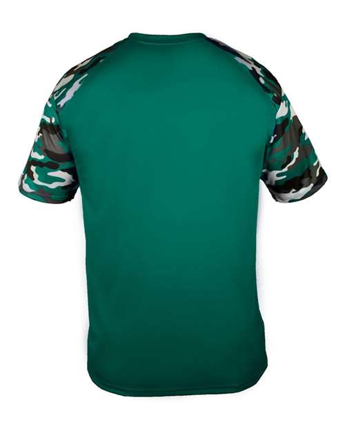 Badger Men's Camo Sport T-Shirt 4141 - Forest/ Forest Camo