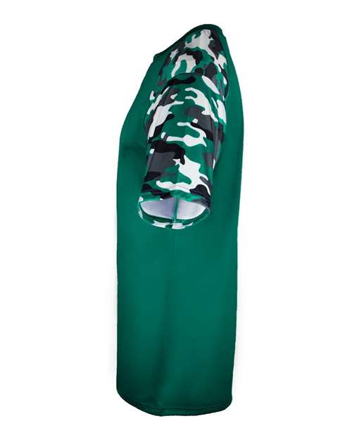 Badger Men's Camo Sport T-Shirt 4141 - Forest/ Forest Camo