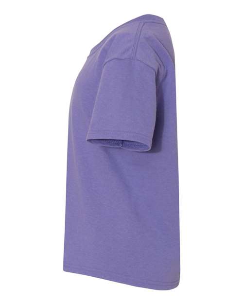 JERZEES Youth Dri-Power® 50/50 T-Shirt 29BR - Violet