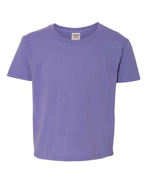 JERZEES Youth Dri-Power® 50/50 T-Shirt 29BR - Violet