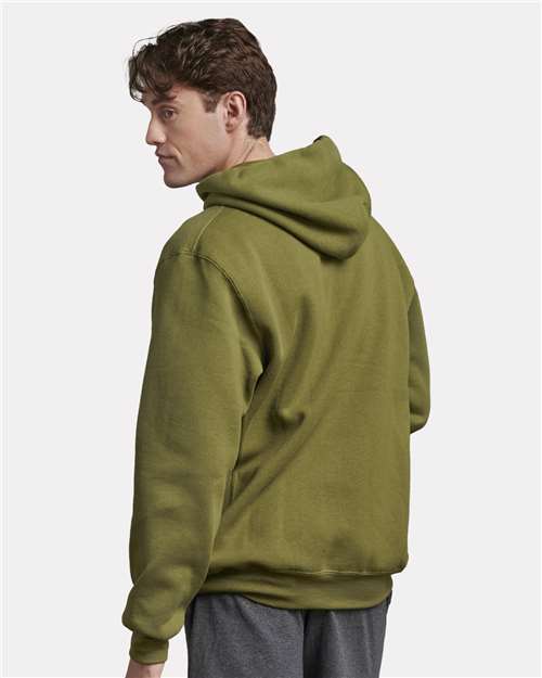 Russell Athletic Unisex Dri Power® Hooded Sweatshirt 695HBM - Green Moss