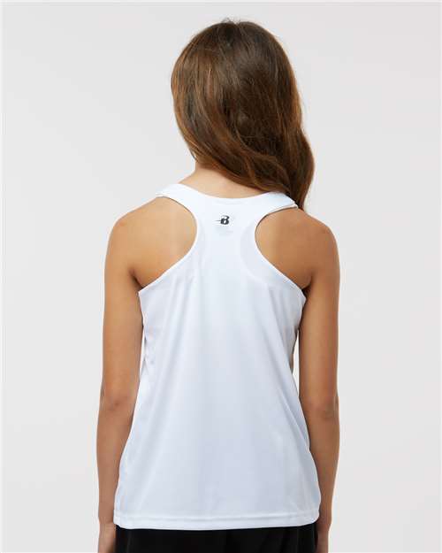 Badger Girls’ B-Core Racerback Tank Top 2166