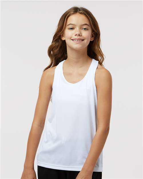 Badger Girls’ B-Core Racerback Tank Top 2166