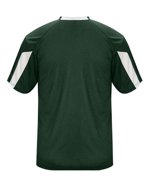 Badger Men's Striker T-Shirt 4176 - Forest/ White