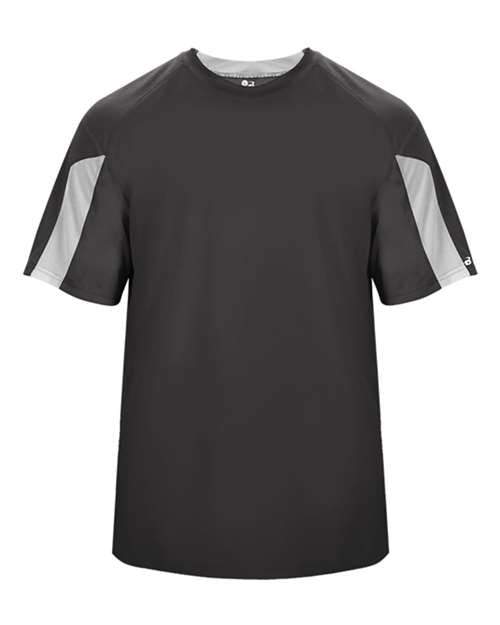 Badger Men's Striker T-Shirt 4176 - Graphite/ White