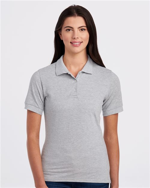 JERZEES Women's 100% Ring-Spun Cotton Piqué Polo 443W