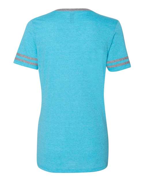 JERZEES Women's Varsity Triblend V-Neck T-Shirt 602WVR