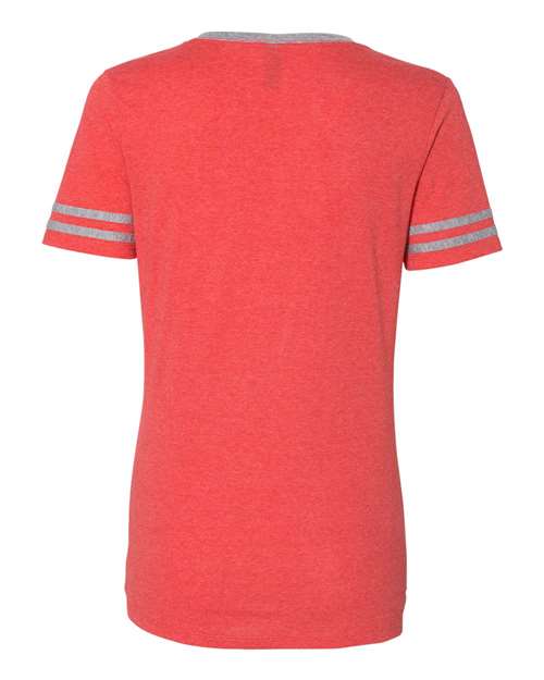 JERZEES Women's Varsity Triblend V-Neck T-Shirt 602WVR