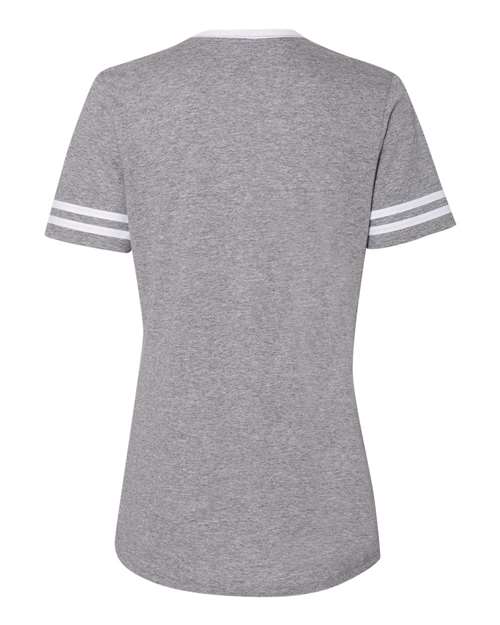 JERZEES Women's Varsity Triblend V-Neck T-Shirt 602WVR