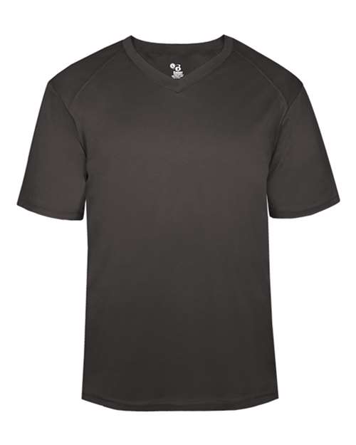 Badger Men's B-Core V-Neck T-Shirt 4124