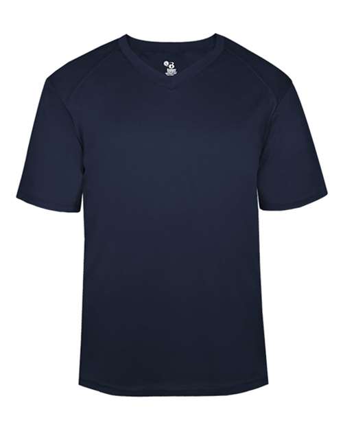 Badger Men's B-Core V-Neck T-Shirt 4124
