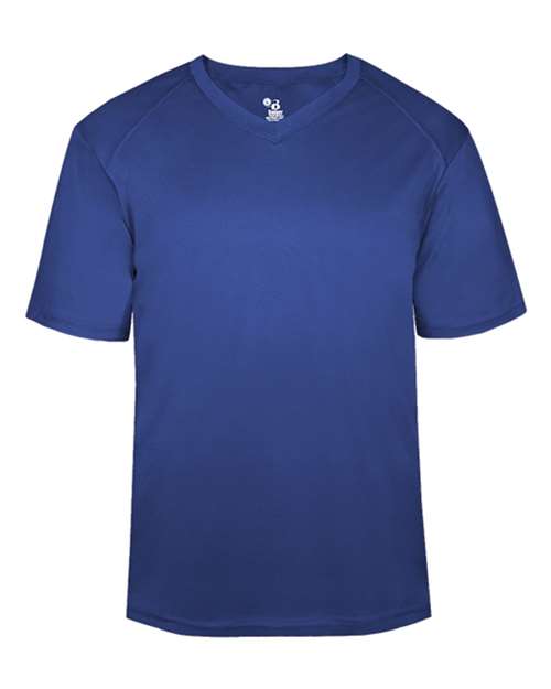 Badger Men's B-Core V-Neck T-Shirt 4124
