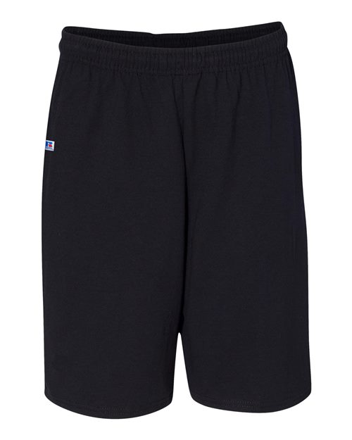 Russell Athletic Men's Cotton Classic Jersey Shorts with Pockets 25843M