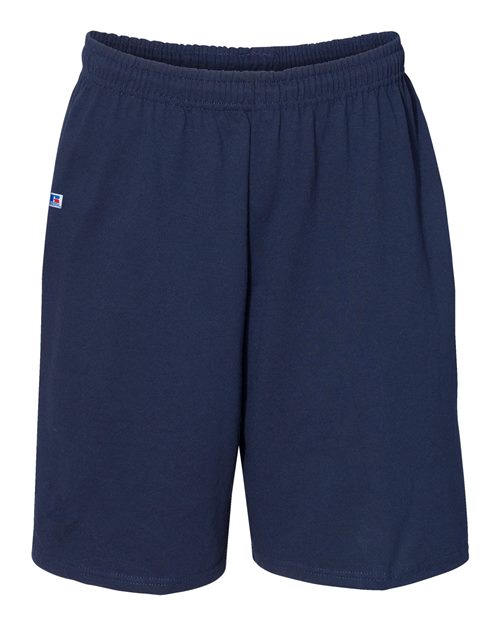 Russell Athletic Men's Cotton Classic Jersey Shorts with Pockets 25843M