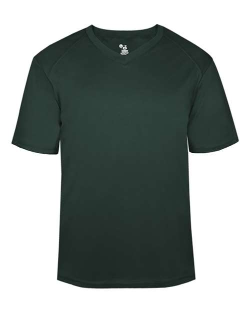 Badger Men's B-Core V-Neck T-Shirt 4124