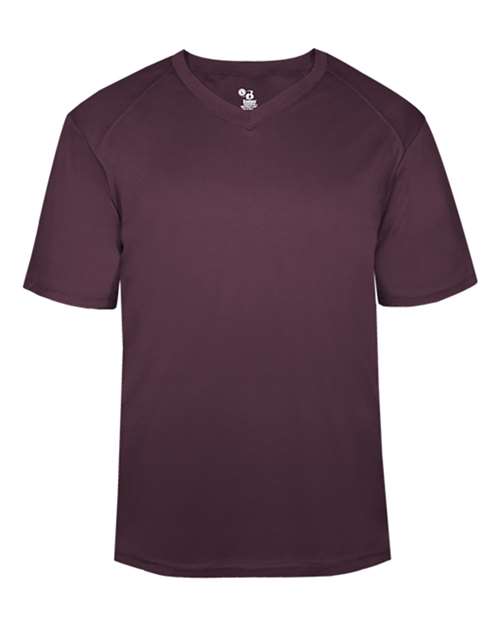Badger Men's B-Core V-Neck T-Shirt 4124