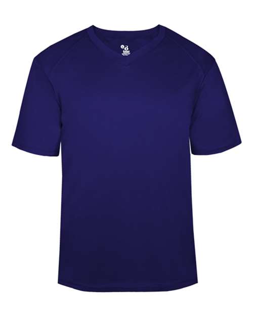 Badger Men's B-Core V-Neck T-Shirt 4124