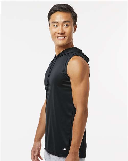 Badger Men's B-Core Sleeveless Hooded T-Shirt 4108