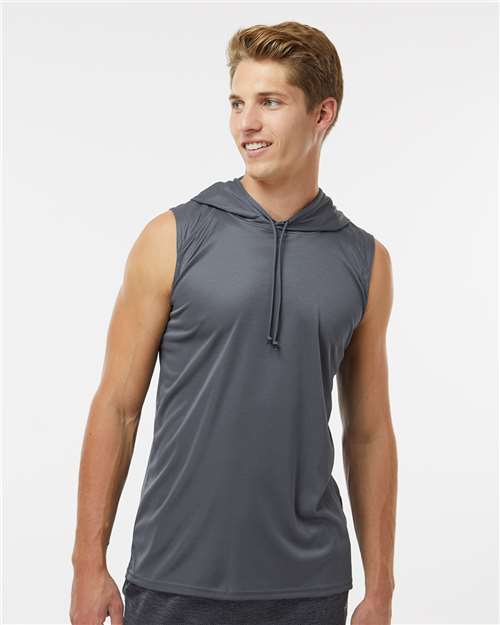 Badger Men's B-Core Sleeveless Hooded T-Shirt 4108