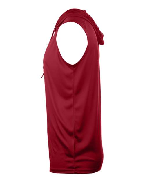 Badger Men's B-Core Sleeveless Hooded T-Shirt 4108