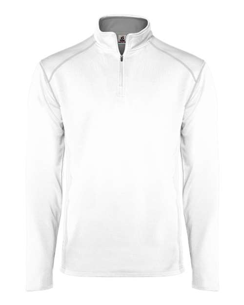 Badger Men's Money Mesh Quarter-Zip Pullover 4438