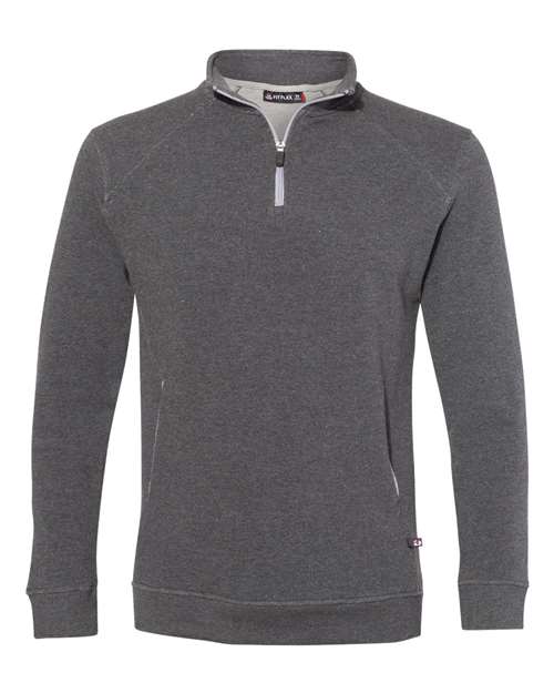 Badger Men's FitFlex French Terry Quarter-Zip Pullover 1060