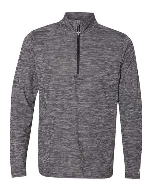 Russell Athletic Men's Striated Quarter-Zip Pullover QZ7EAM