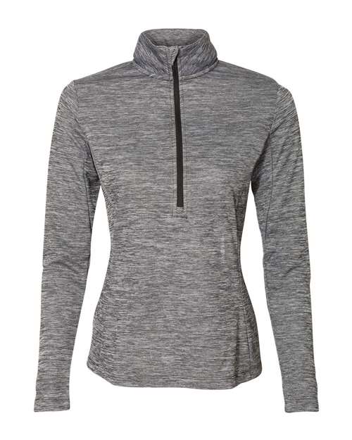 Russell Athletic Women's Striated Quarter-Zip Pullover QZ7EAX