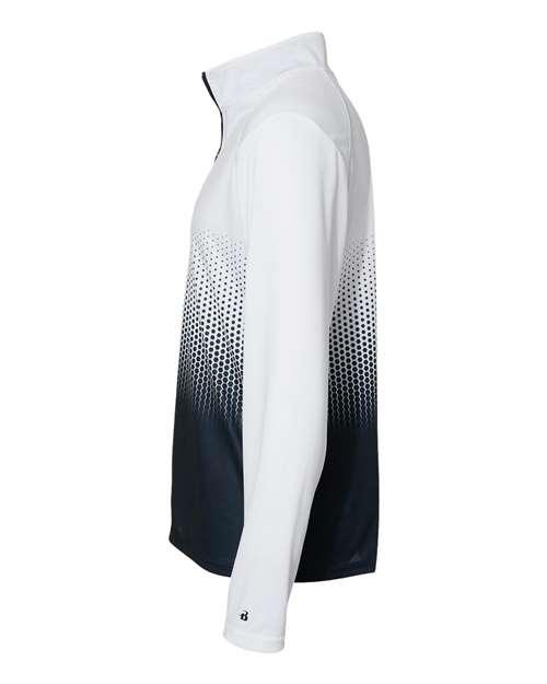Badger Men's Hex 2.0 Quarter-Zip Pullover 4222