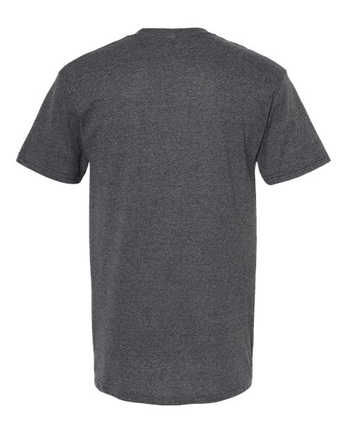 M&O Men's Gold Soft Touch T-Shirt 4800 - Dark Heather