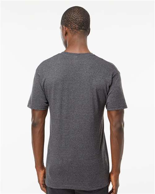 M&O Men's Gold Soft Touch T-Shirt 4800 - Dark Heather