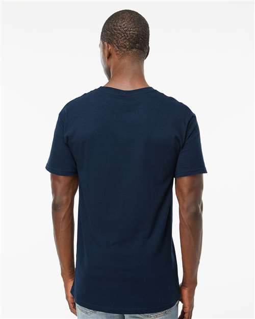 M&O Men's Gold Soft Touch T-Shirt 4800 - Deep Navy