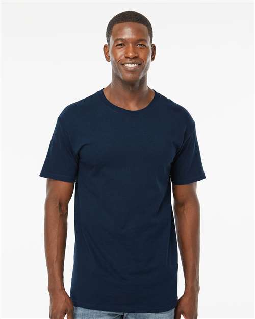M&O Men's Gold Soft Touch T-Shirt 4800 - Deep Navy