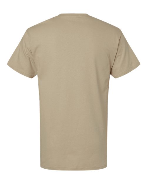 M&O Men's Gold Soft Touch T-Shirt 4800 - Sand