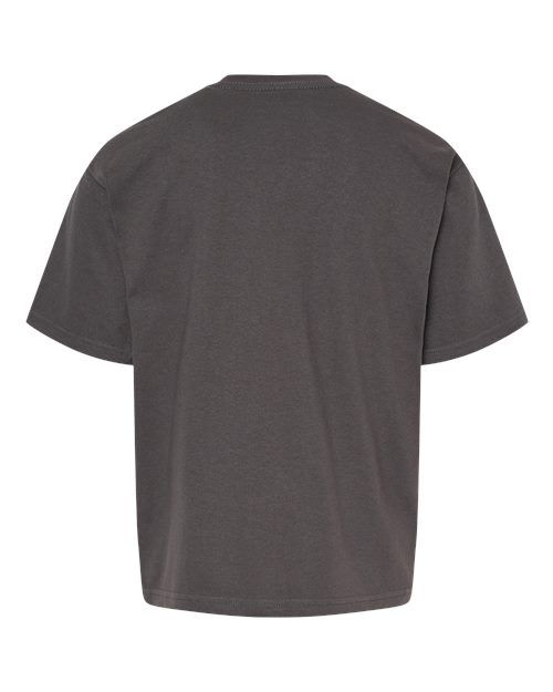 M&O Youth Gold Soft Touch T-Shirt 4850 - Charcoal
